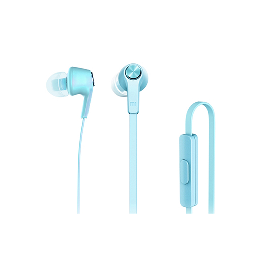 Se Original Xiaomi® K65 In-Ear Headset M. Mikrofon - Blå hos DeluxeCovers