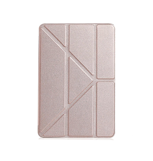Ipad Air 11 " 2024 Orgami Trifold Læder Cover M. Stander Rose