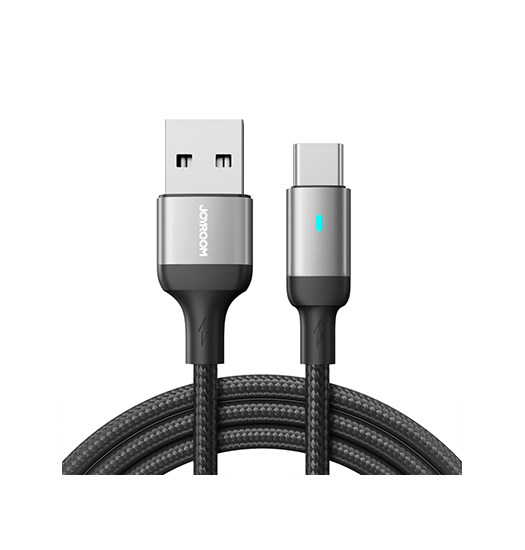 Se JOYROOM&trade; | USB-A Til USB-C - Oplade Kabel - 3A - 1.2M hos DeluxeCovers