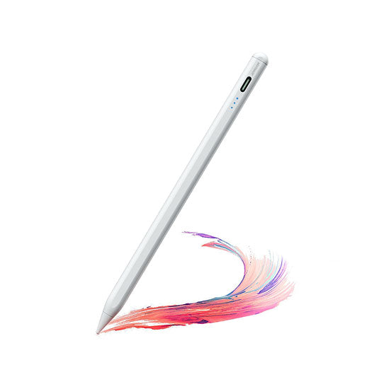 Se JOYROOM&trade; Active Stylus Pen til iPad & Tablet - Hvid hos DeluxeCovers