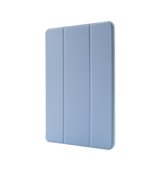 Se iPad Air 3 10.5" (2019) - LUX&trade; Silikone Tri-Fold Cover - Babyblå hos DeluxeCovers