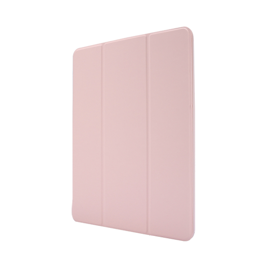 Se iPad Air 2 9.7" (2014) - LUX&trade; Silikone Tri-Fold Cover - Pink hos DeluxeCovers