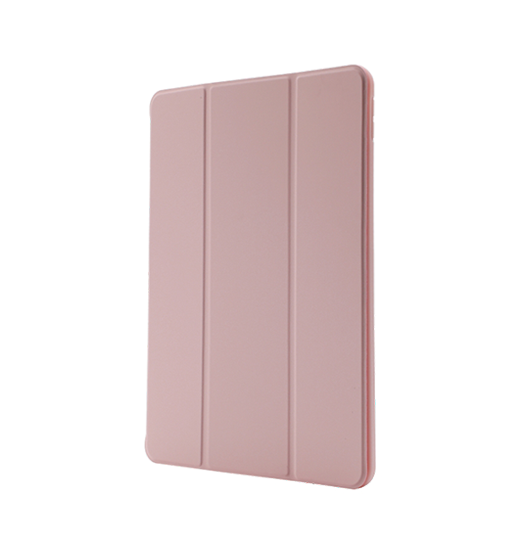 Se iPad Air 3 10.5" (2019) - LUX&trade; Silikone Tri-Fold Cover - Pink hos DeluxeCovers