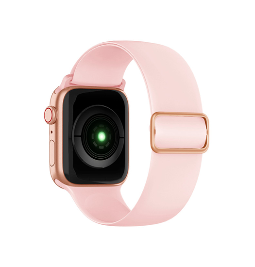 Billede af Apple Watch (38/40/SE/41mm) - ACTIVE&trade; Silikone Sportsrem - Lyserød/Rose