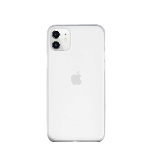 Billede af iPhone 11 - Valkyrie Ultra-Tynd Cover - Hvid/Gennemsigtig