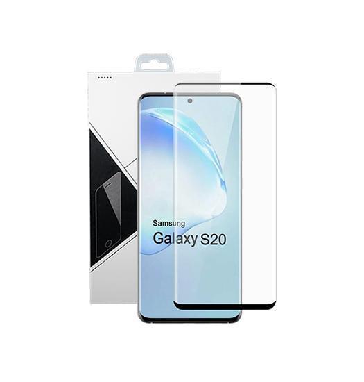 Se Samsung Galaxy S20+ (Plus) - PRO+ 3D Curved Hærdet Beskyttelsesglas hos DeluxeCovers