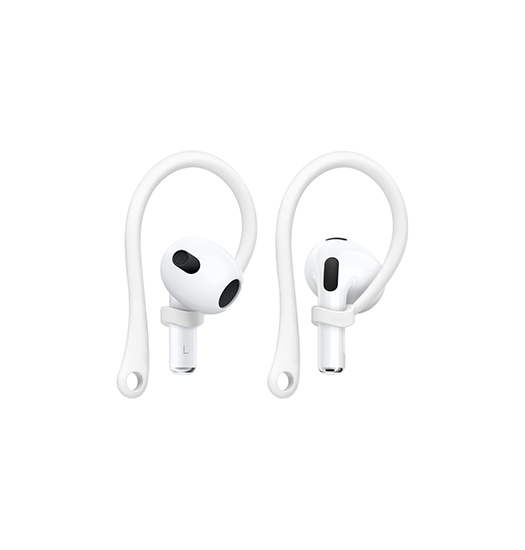 Billede af AirPods (3.Gen) | Silikone Earhook - Hank til Ørene - Hvid