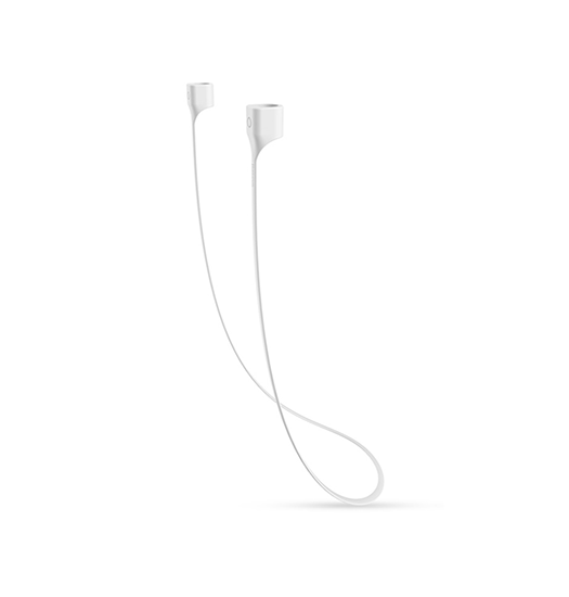 Billede af AirPods (3. Gen.) | Silikone Strop / Snor - 60cm - Hvid