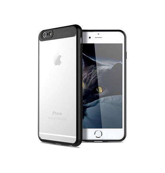 Se iPhone 6/6s - Valkyrie Hybrid Crystal Touch Cover - Sort hos DeluxeCovers