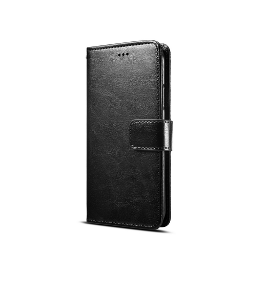 Billede af Samsung Galaxy S9+ (Plus) - Retro Diary Læder Cover - Sort