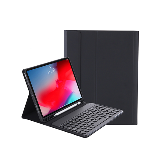 Billede af iPad 10.2" 7/8/9 (2019/2020/2021) TIMBRE&trade; Cover M. Trådløs Tastatur - Engelsk Layout - Sort