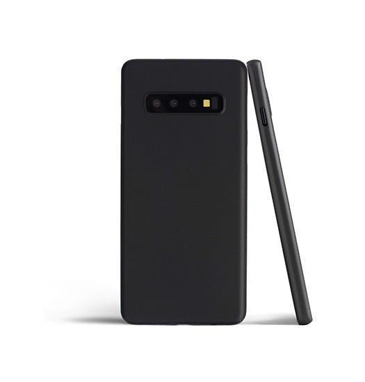 Se Samsung Galaxy S10 - Ultratynd Matte Series Cover V.2.0 - Sort hos DeluxeCovers
