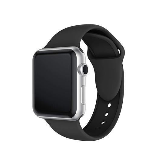 Billede af Apple Watch 42-44mm - PRO+ Silikone Sportsrem - Sort