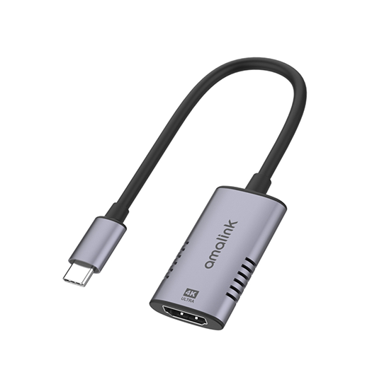 Billede af AMALINK&trade; | Adapter USB-C til HDMI 4K HD - Grå