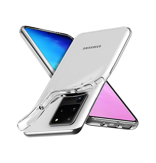 Billede af Samsung Galaxy S20 Ultra Silikone Cover - Gennemsigtig