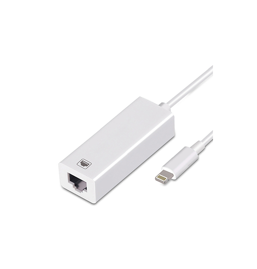 Billede af Lightning til Ethernet/LAN Adapter til iPhone / iPad - Hvid