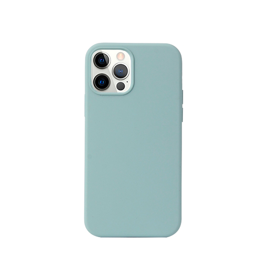 Se iPhone 12 Pro Max - DeLX&trade; Pastel Silikone Cover - Moss Green hos DeluxeCovers