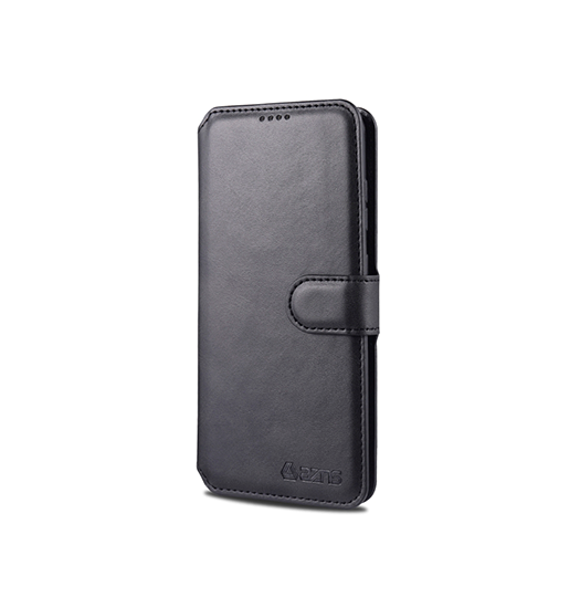 Se Samsung Galaxy S20+(Plus) - AZNS&trade; Diary Læder Etui / Taske M. Pung - Sort hos DeluxeCovers