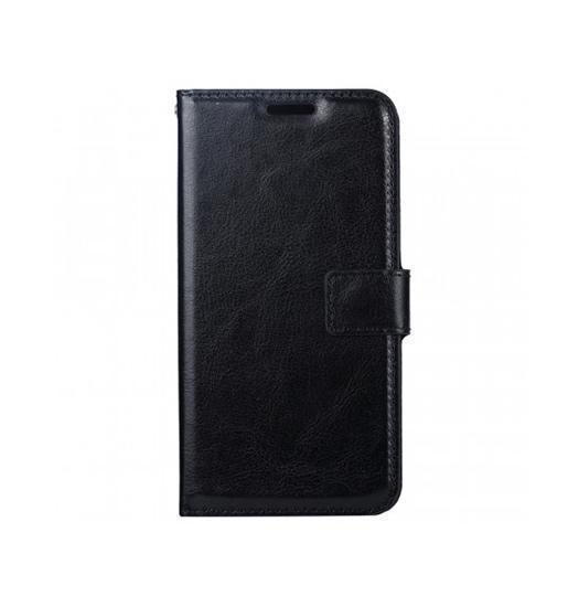 Billede af Samsung Galaxy S10+ (Plus) - Retro Diary Læder Cover - Sort