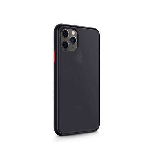 Se iPhone 12 Pro - DELUXE&trade; Simple Silikone Cover - Sort/Gennemsigtig hos DeluxeCovers