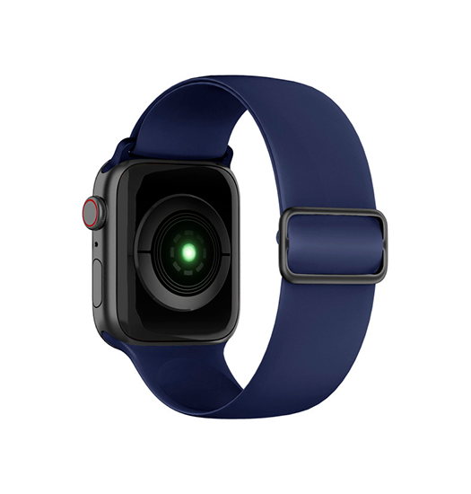 Billede af Apple Watch (38/40/SE/41mm) - ACTIVE&trade; Silikone Sportsrem - Mørkeblå