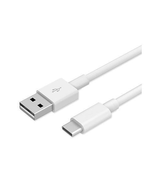 USB-C Til USB-A Oplade Data Sync Kabel - Hvid 1M – DELUXECOVERS.DK