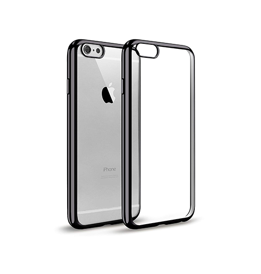 Se iPhone 6/6s - Valkyrie Silikone Hybrid Cover - Sort hos DeluxeCovers