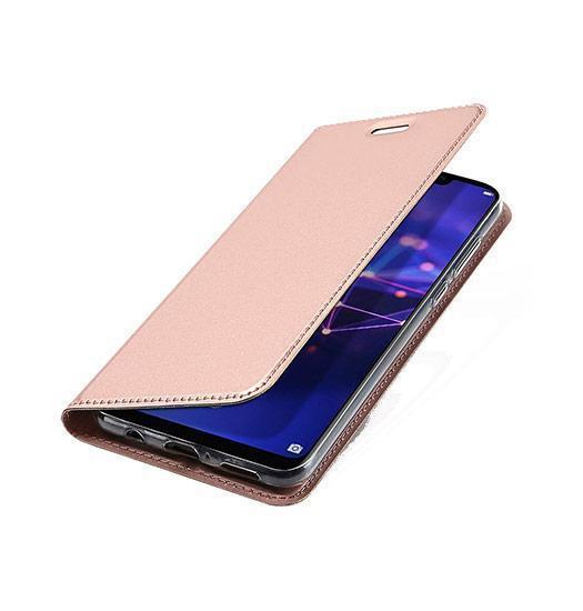 Se Huawei P20 Pro - Vanquish Pro Series Flipcover Etui - RoseGuld hos DeluxeCovers