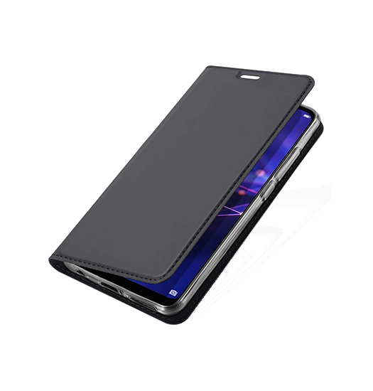 Se Huawei P20 - Vanquish Pro Series Flipcover Etui - Sort hos DeluxeCovers