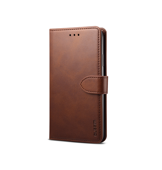 Billede af iPhone 11 Pro - GUSSIM&trade; Læder Cover / Etui M. Kortholder - Brun