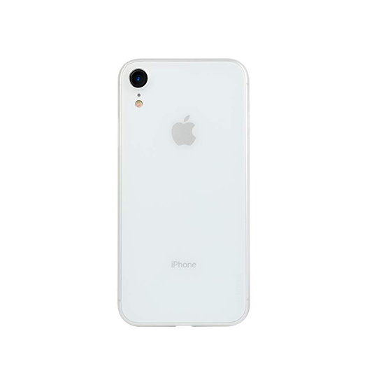 Billede af iPhone XR - Ultratynd Matte Series Cover V.2.0 - Hvid/Klar