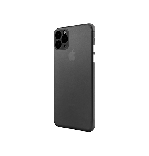 Se iPhone 11 Pro - Ultratynd Matte Series Cover V.2.0 - Sort hos DeluxeCovers