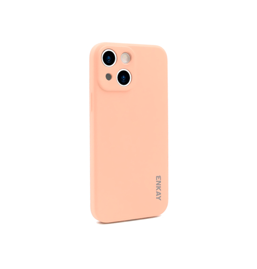 Billede af iPhone 13 - ENKAY&trade; Smooth Silikone Cover - Rose