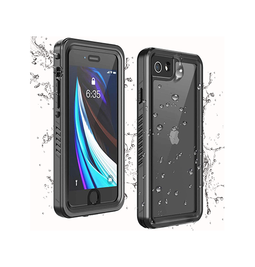 iPhone 7/8/SE(2020/2022) - ToughCase Beskyttelse Cover Sort DELUXECOVERS.DK