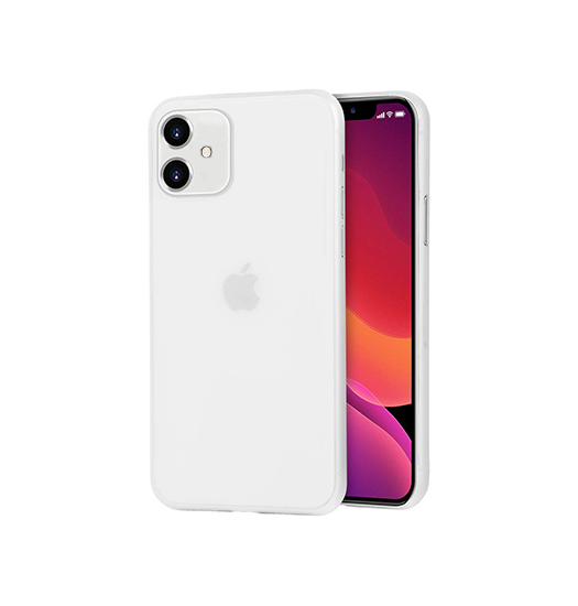 Billede af iPhone 11 - Ultratynd Matte Series Cover V.2.0 - Hvid/Klar