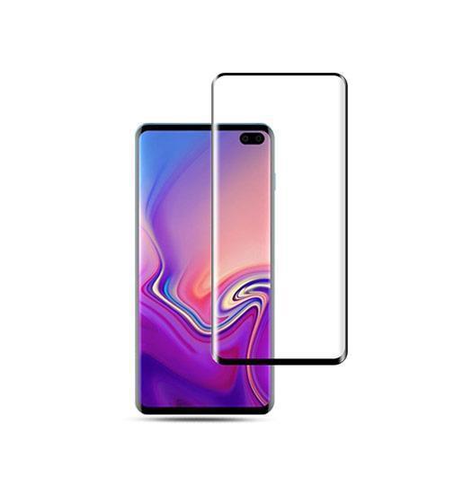 Se Samsung Galaxy S10+ - PRO+ 3D Curved Hærdet Beskyttelsesglas hos DeluxeCovers