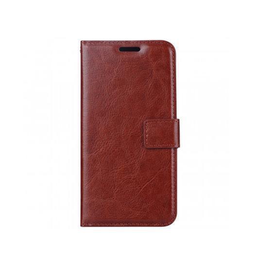 Billede af Samsung Galaxy S10e - Retro Diary Læder Cover - Brun