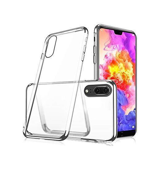 Se Huawei P20 - Valkyrie Silikone Hybrid Cover - Sølv hos DeluxeCovers