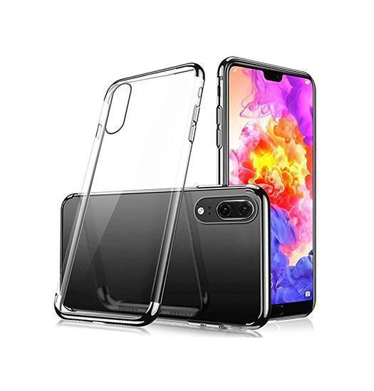 Se Huawei P20 - Valkyrie Silikone Hybrid Cover - Sort hos DeluxeCovers