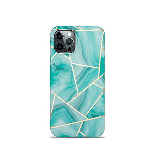 Se iPhone 11 Pro - DELUXE&trade; Marble Silikone Cover - Bayside hos DeluxeCovers