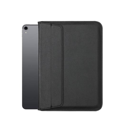 Se iPad Air 4/5 (2020/2022) - Retro Diary Læder Sleeve - Vintage Sort hos DeluxeCovers