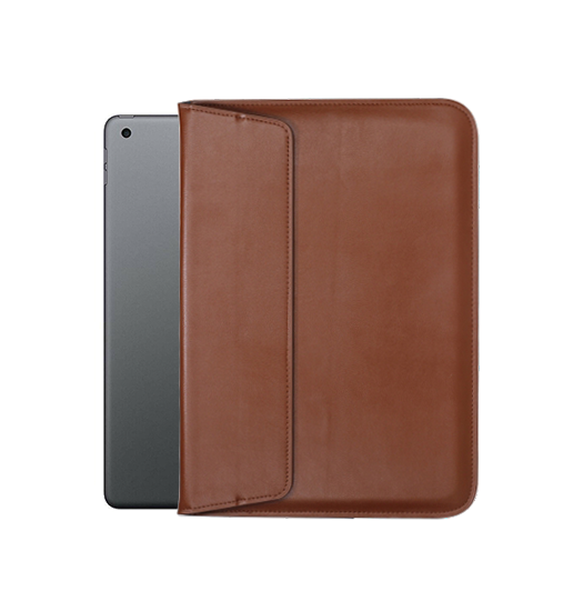 Se iPad Pro 10.5" (2017) - Retro Diary Læder Sleeve - Vintage Brun hos DeluxeCovers