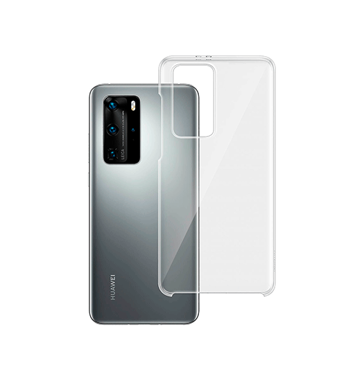 Billede af Huawei P40 Pro - Ultra-Slim Silikone Cover - Gennemsigtig