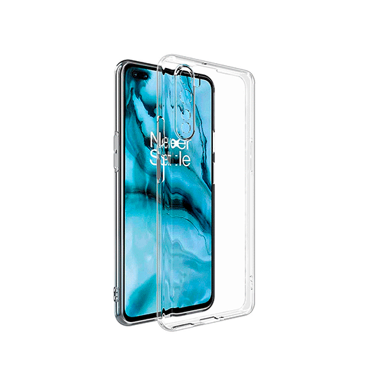 Se OnePlus Nord - Ultra-Slim Silikone Cover - Gennemsigtig hos DeluxeCovers