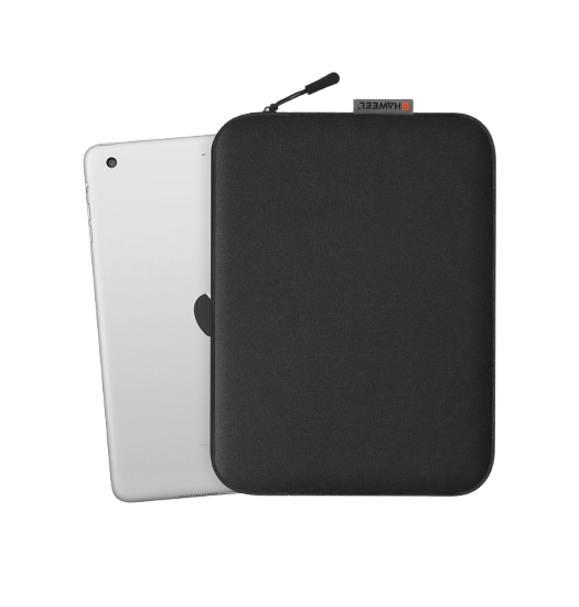 Se iPad Air 3 10.5" - Neopren Stødsikkert Sleeve - Sort hos DeluxeCovers