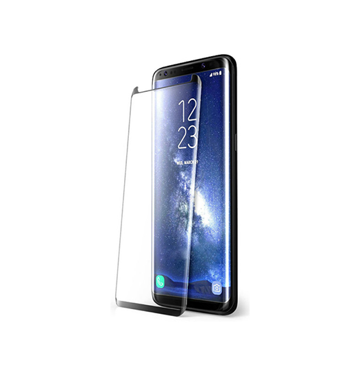 Se Samsung Galaxy S8 - PRO+ 3D Curved Hærdet Beskyttelsesglas hos DeluxeCovers