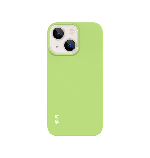 Se iPhone 13 - IMAK&trade; Delight Silikone Cover - Grøn hos DeluxeCovers