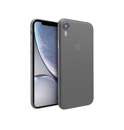 Se iPhone XR - Valkyrie Ultra-Tynd Cover - Sort/Gennemsigtig hos DeluxeCovers