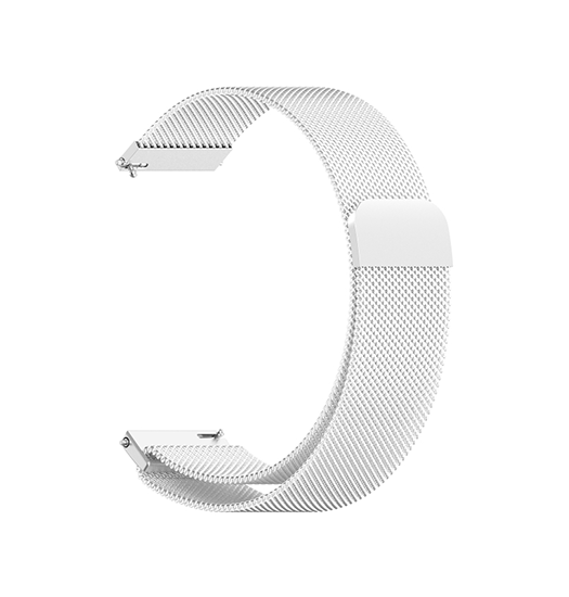 Se Samsung Galaxy Watch 3 (45mm) - L'Empiri&trade; Milanese Loop / Rem - Sølv hos DeluxeCovers