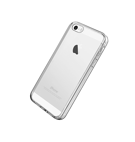 iPhone 5/5s/SE - Premium 0.3 Silikone Cover - Gennemsigtig